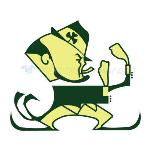 Notre Dame Fighting Irish Logo T-shirts Iron On Transfers N5729 - Click Image to Close
